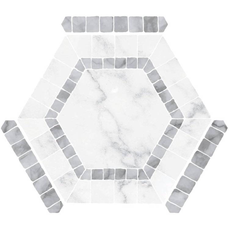 Керамогранит Monopole Avant Ibiza White 22x25