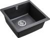 Комплект Paulmark Brilon PM104546-BL черный + Смеситель Paulmark Holstein Ho212063-BLCR для кухонной мойки фото 3