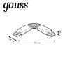 Коннектор гибкий Gauss TR118 фото 3