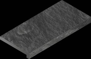 Ступень Italon Материя X2 620070002846 Титаниум угловая правая 33x120