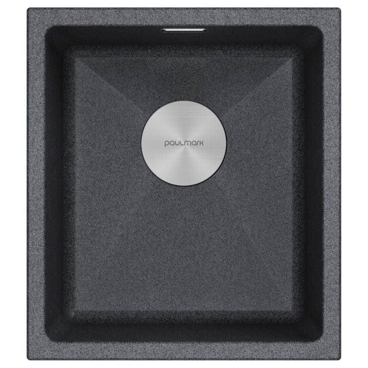 Мойка кухонная Paulmark Lumi 41Uni LU41-DG Графит, 41x46