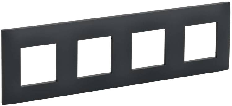 Рамка 4-постовая IEK Skandy SK-M42-K53 графит