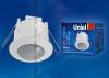 Датчик движения Uniel USN-15-360R-1200W-3LUX-6M-0,6-1,5m/s-WH фото 2