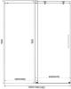 Душевая дверь в нишу Good Door Puerta WTW-120-C-CH фото 6