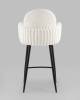 Стул полубарный Stool Group Wave Stripes VB006-2 0917-0006/Fl-100 seat DUAL белый, букле фото 6