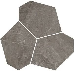 Декор Kerama Marazzi Марсель KMD2HID026GR наборный серый матовый обрезной 25.5x26.5