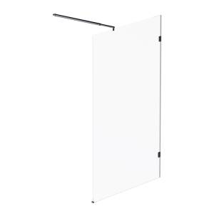 Душевая перегородка Am.Pm X-Joy W94WI-120-F1-BTE 120x195, стекло прозрачное 6 мм, профиль черный