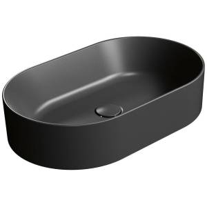 Раковина GSI Kube X 945826 60 см, черная матовая