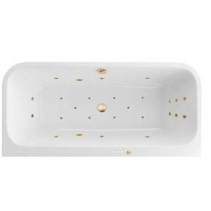 Акриловая ванна Excellent Arana ULTRA WAEX.ARA18.ULTRA.GL 180x85 золото