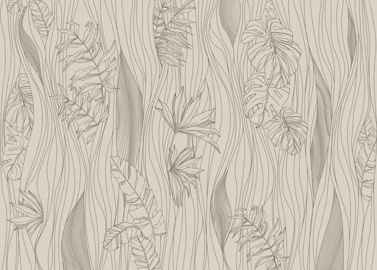 Фреска Ortograf Artline 34516 Фон с листьями Флок FLK