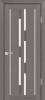 Межкомнатная дверь Profilo Porte экошпон PS-33, остеклённая, грей мелинга 600x2000