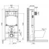 Комплект Belbagno Due BB3103CHR/SC/BB002-80/BB005-PR-CHROME кнопка хром фото 8