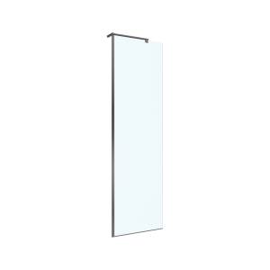 Душевая перегородка BelBagno UNO-L-1-TB-70-C-GM профиль оружейная сталь, стекло прозрачное, 70x200