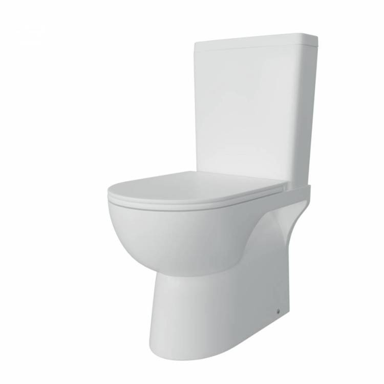 Унитаз-компакт Watersense Alina W00091 безободковый, сиденье микролифт