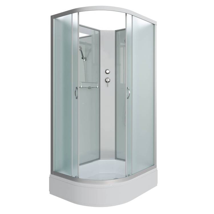 Душевая кабина Niagara Classic NG-33394-14RBK (1300x900x2000) средний поддон (26см)