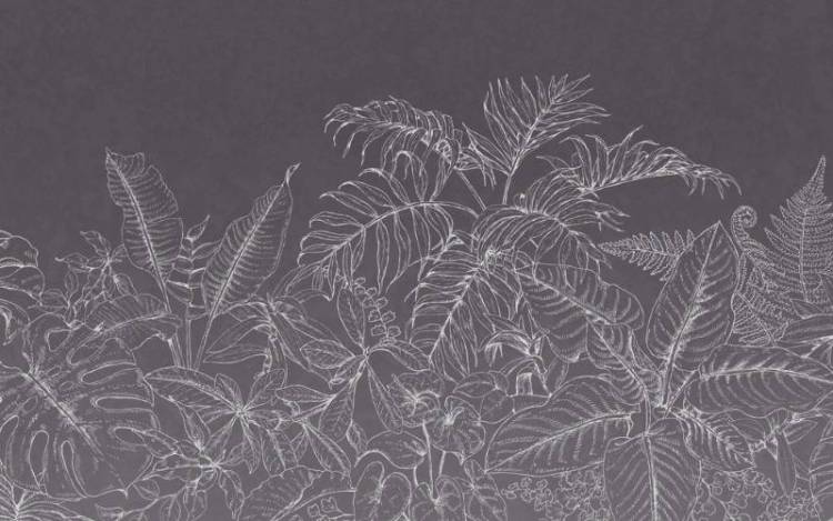 3D Фотообои Artegrafico «Тропики в ночном свете» LST-034 канвас