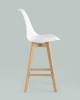 Набор из 4 барных стульев Stool Group Frankfurt Y815A-75CM white X4 белый фото 4