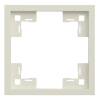 Одноместная рамка Rikett Standart 35810 MC кремовый сатин