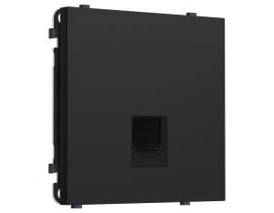 Комплект механизма компьютерной розетки Ambrella Volt Sigma MS992005 черный мягкое касание