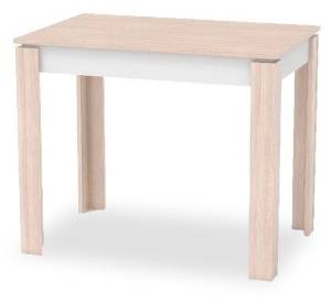 Стол обеденный Атмосфера Оптима 00-00006275 шимо светлый/белый