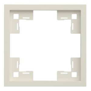 Одноместная рамка Rikett Standart 35810 MC кремовый сатин