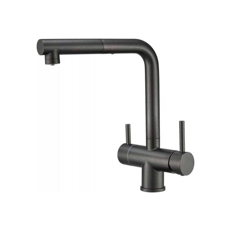 Смеситель для кухни EMAR Quartz 7017.12 Оникс