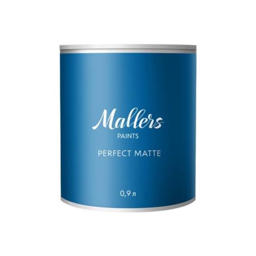 Краска интерьерная Mallers Perfect Matte база А 0.9 л