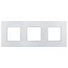 Рамка 3-постовая IEK Skandy SK-M32-M-K23 серебряный фото 4