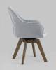 Набор из 2 кресел Stool Group Mans LW1908-SV FG919-9 X2 серый фото 4