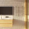 Полотенцесушитель водяной Aringa Лана AR03028CH 50x80, хром фото 4