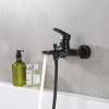 Смеситель для ванны Aquatek Альфа AQ1940MB матовый черный фото 7
