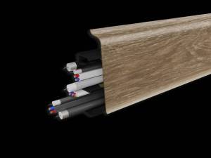 Плинтус Bonkeel Барк 7032 Дуб Тамбовский 2200x70x23