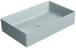Раковина GSI Kube X 945315 голубой матовый, 60x37