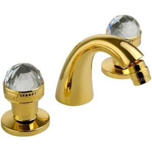 Смеситель для биде Migliore Axo Swarovski 18504 золотой