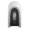 Унитаз компакт Black&White W-7792 7792W Безободковый Белый фото 9