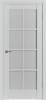 Межкомнатная дверь Владимирская Фабрика Дверей Emalex ER1 Emalex Steel стекло White Cloud 600x2000