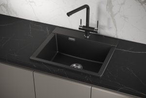 Мойка кухонная Granula Estetica ES-5804 шварц