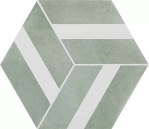 Керамогранит Durstone Six Cementine Bari Aqua 23x27