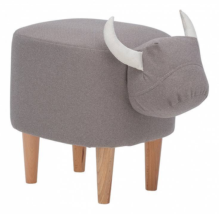 Пуф Leset Buyvol Combi 2500000043543 коричневый Milos 16/серый Milos 2