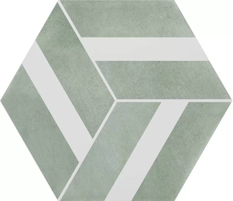 Керамогранит Durstone Six Cementine Bari Aqua 23x27