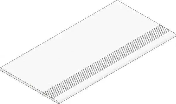 Ступень Kerranova Vetro K-340/MR/st01 Белый 29.4x120x10