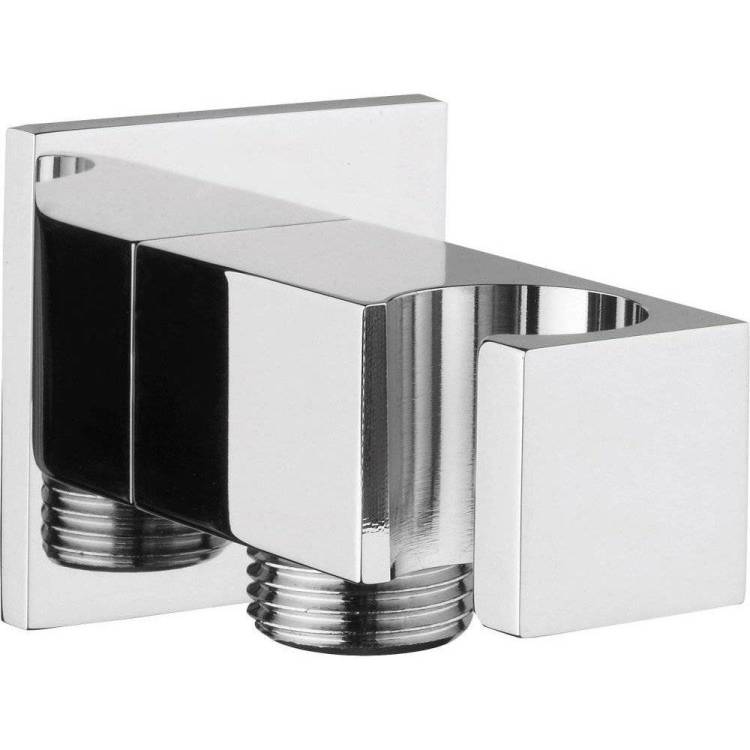 Шланговое подключение Webert Comfort AC0354015 хром, с держателем