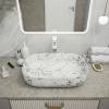 Раковина Maretti Florenza FL13NS66-740MR белый мрамор фото 8