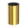 Мусорное ведро WHITECROSS Ergo ER2291GLB открытое, 4 л, золото брашированное