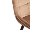Стул Tetchair Abruzzo (mod. 8060) 19233 коричневый (HLR11)/черный 54x62x83 фото 8