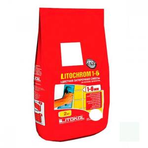 Затирочная смесь LITOKOL LITOCHROM 1-6 C.330 киви 2 кг