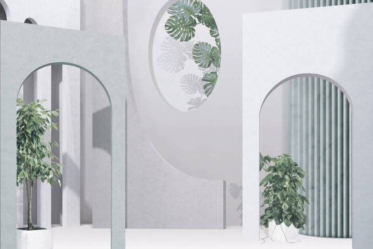Фреска Ortograf Гармония 34810 Arches Флора FLN