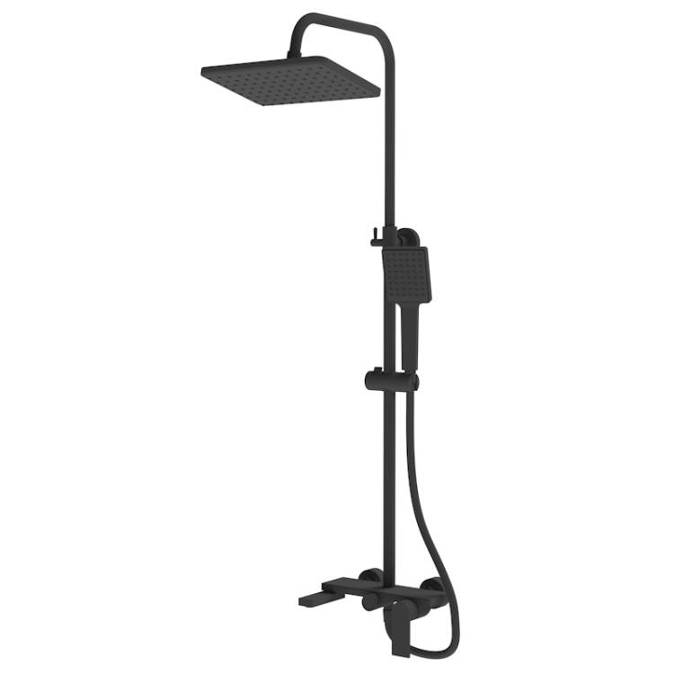 Душевая стойка Knotlor Vigor KN-72/BL черный