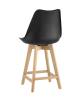 Набор из 4 полубарных стульев Stool Group Frankfurt Y815A-65CM black X4 черный фото 6