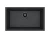 Мойка кухонная Alveus Granital Omni 40 1150064 Deep Black-G90 Be с сифоном, 75x45